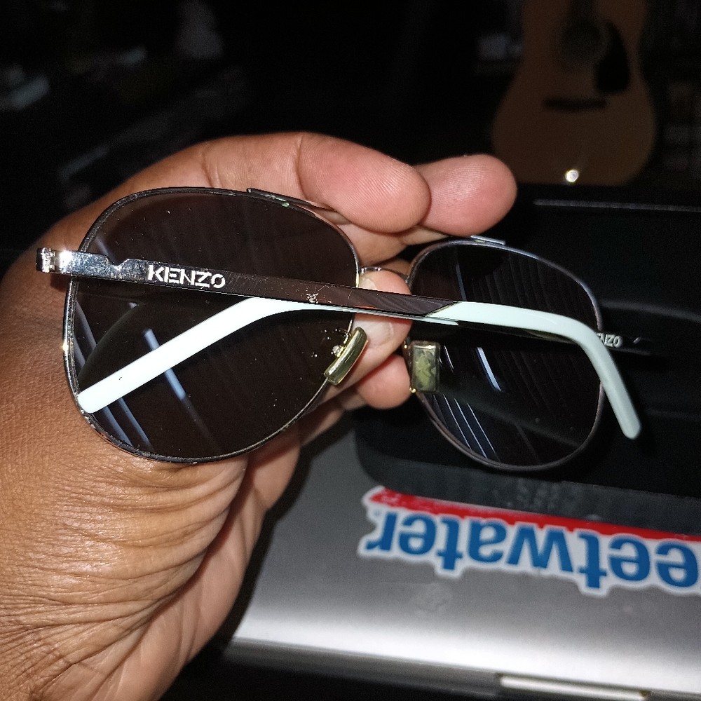 Kenzo Lime Greenish Sunshades